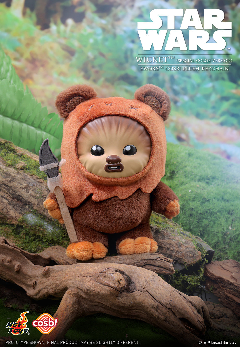 ホットトイズ ZAKKA スター・ウォーズ コスビ イウォーク物語 トレーディング ぬいぐるみ キーチェーン 未開封