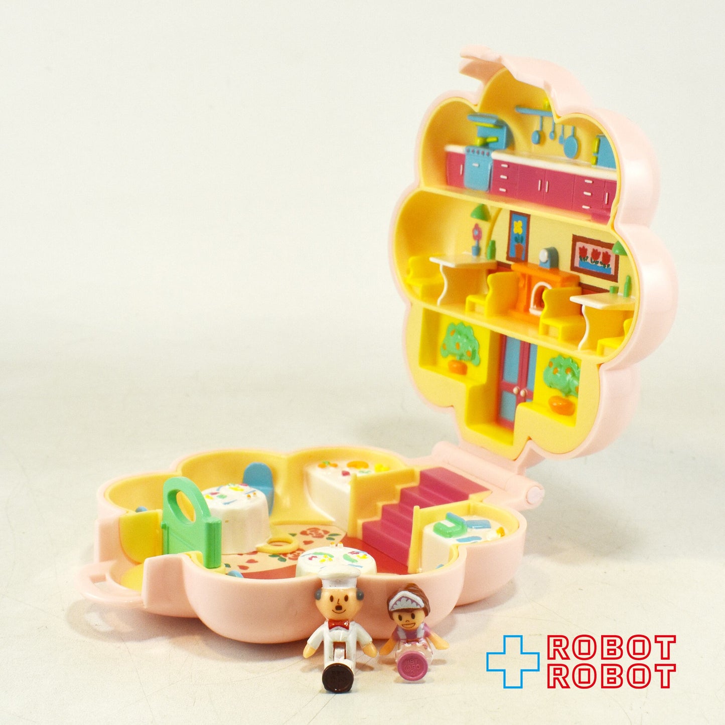 バンダイ ポーリーポケット エンジェルポケット 花のかたちのレストラン 1991