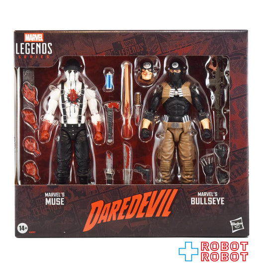 マーベルレジェンド デアデビル・コミックシリーズ ミューズ & ブルズアイ 2パック 6インチ アクションフィギュア 未開封