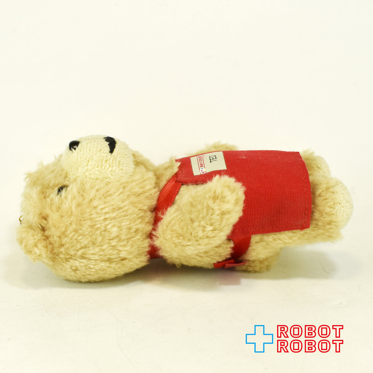 TED テッド 15センチ 赤エプロン付き マスコット ぬいぐるみ