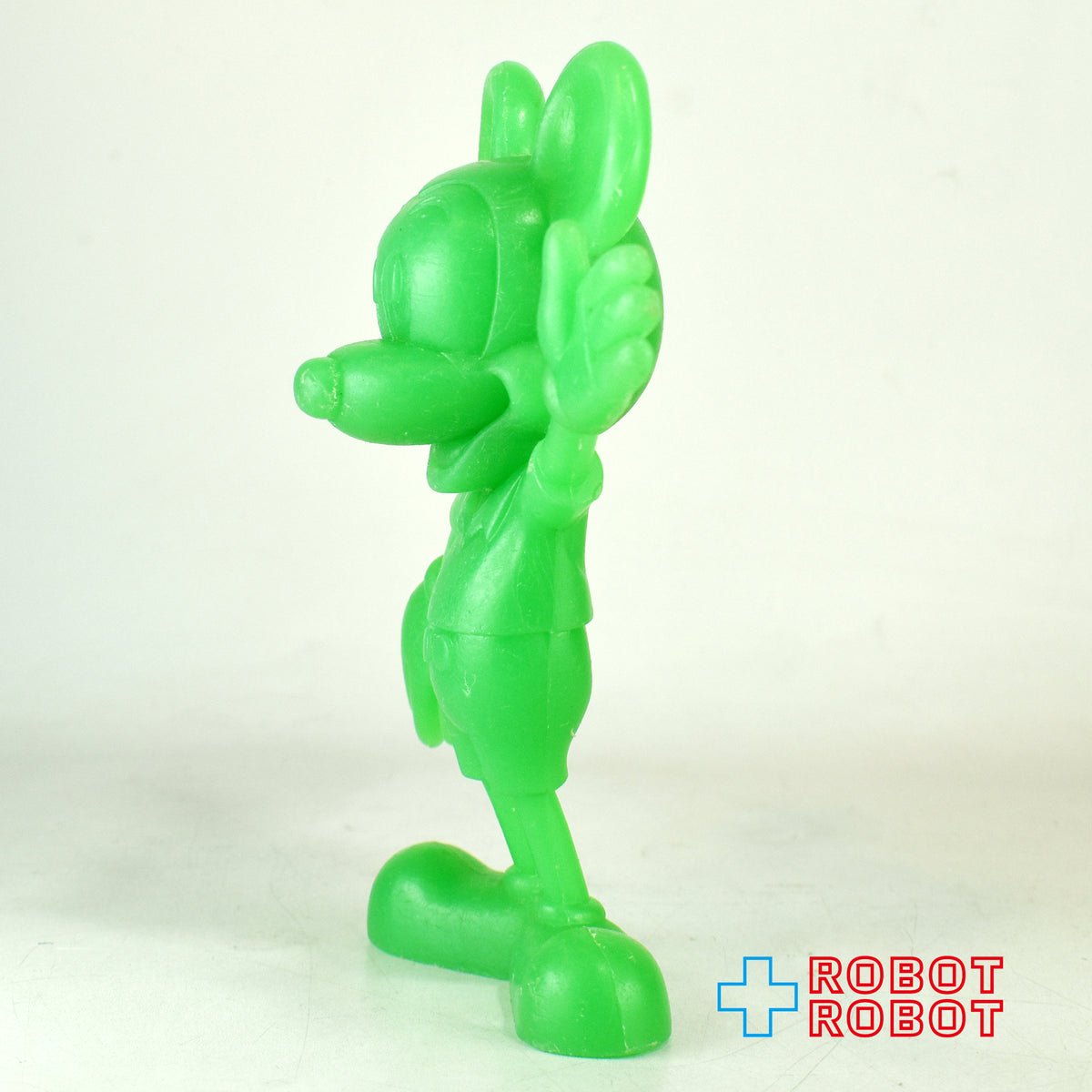 Marx ディズニー ミッキーマウス プラスチック フィギュア グリーン