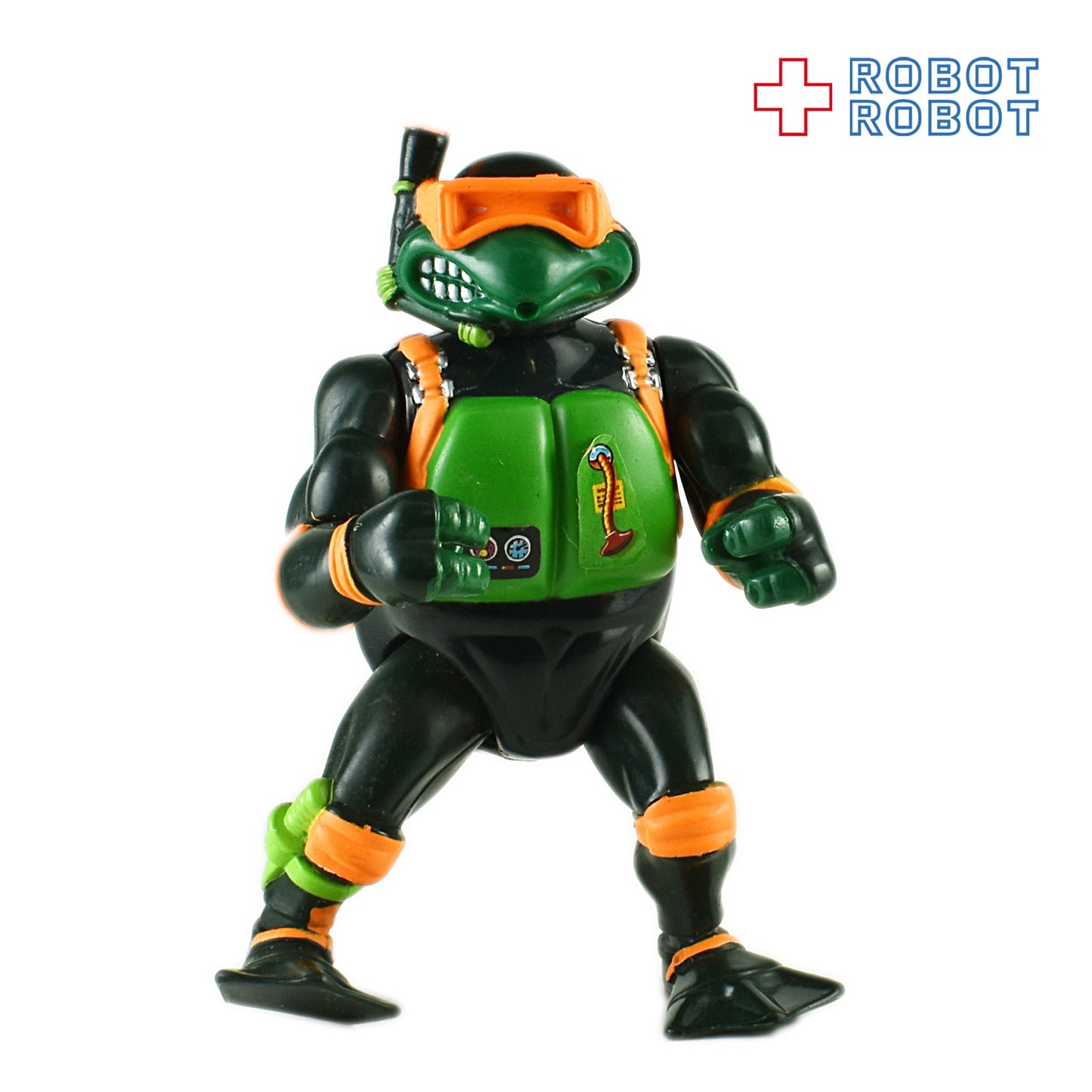 プレイメイツ ティーンエイジ・ミュータント・ニンジャ・タートルズ TMNT ネイビーシール・マイク 1992 アクションフィギュア ルース