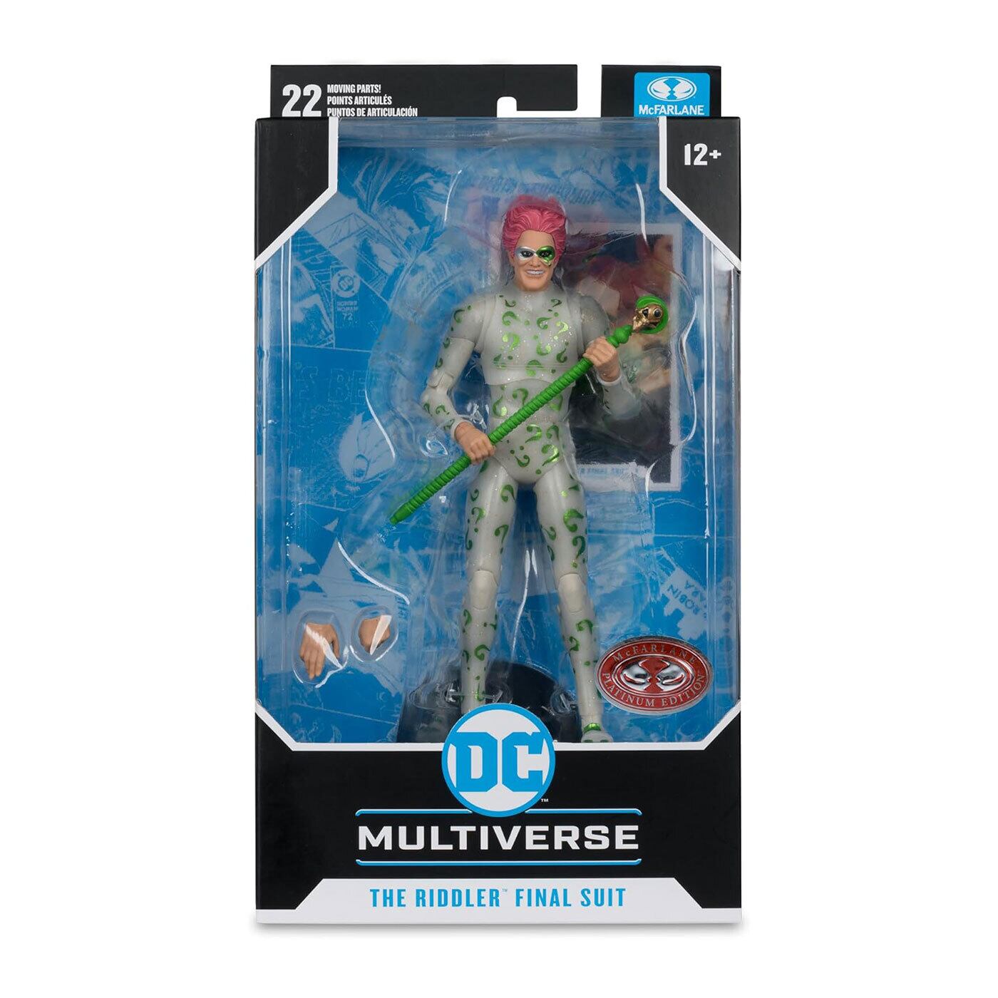 DC マルチバース バットマン マン フォーエヴァー #333 リドラー ファイナルスーツ レッド プラチナム エディション 7インチ アクションフィギュア 国内版 未開封