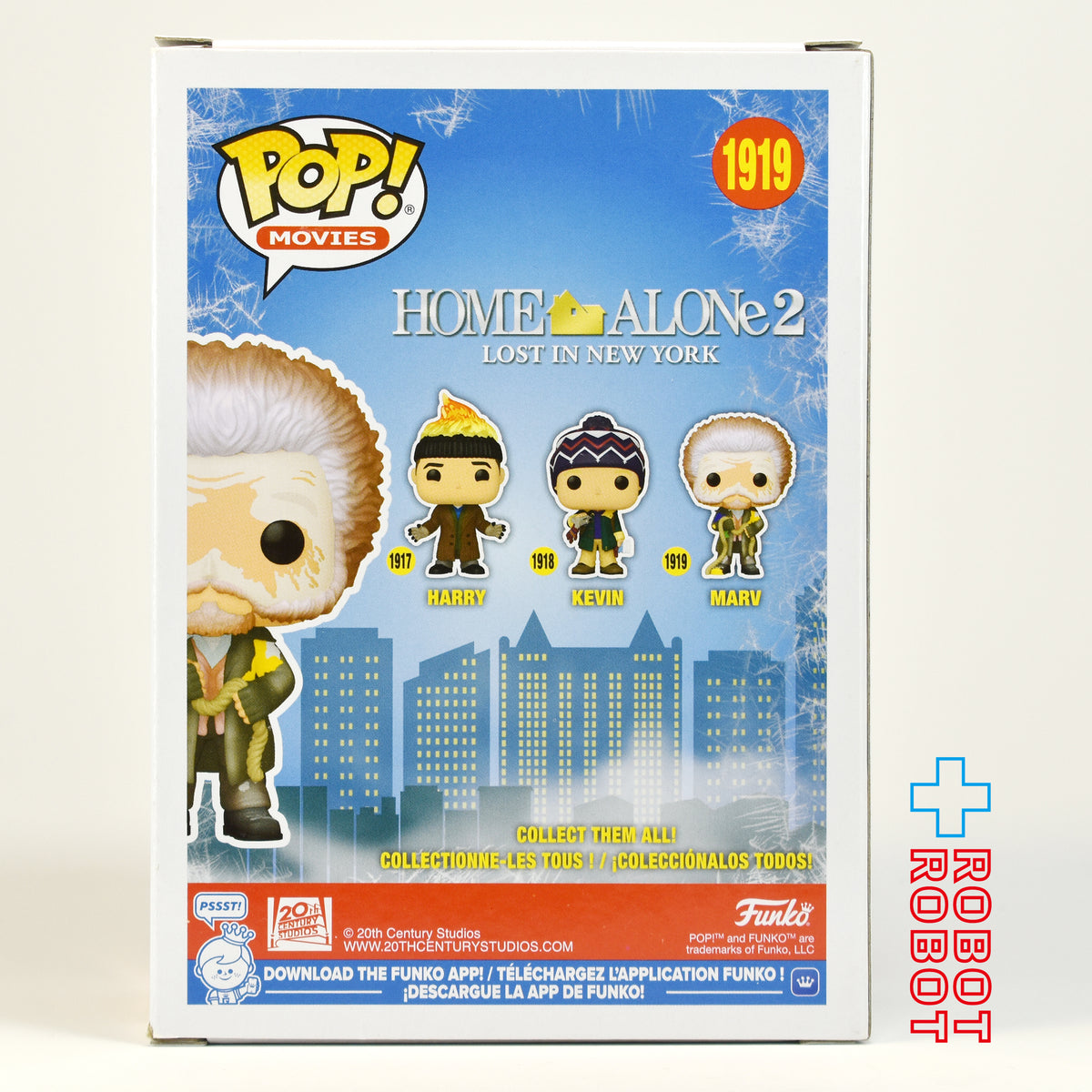 ファンコ POP! ムービー 1919 ホーム・アローン 2 マーヴ・マーチャント ビニールフィギュア 箱入