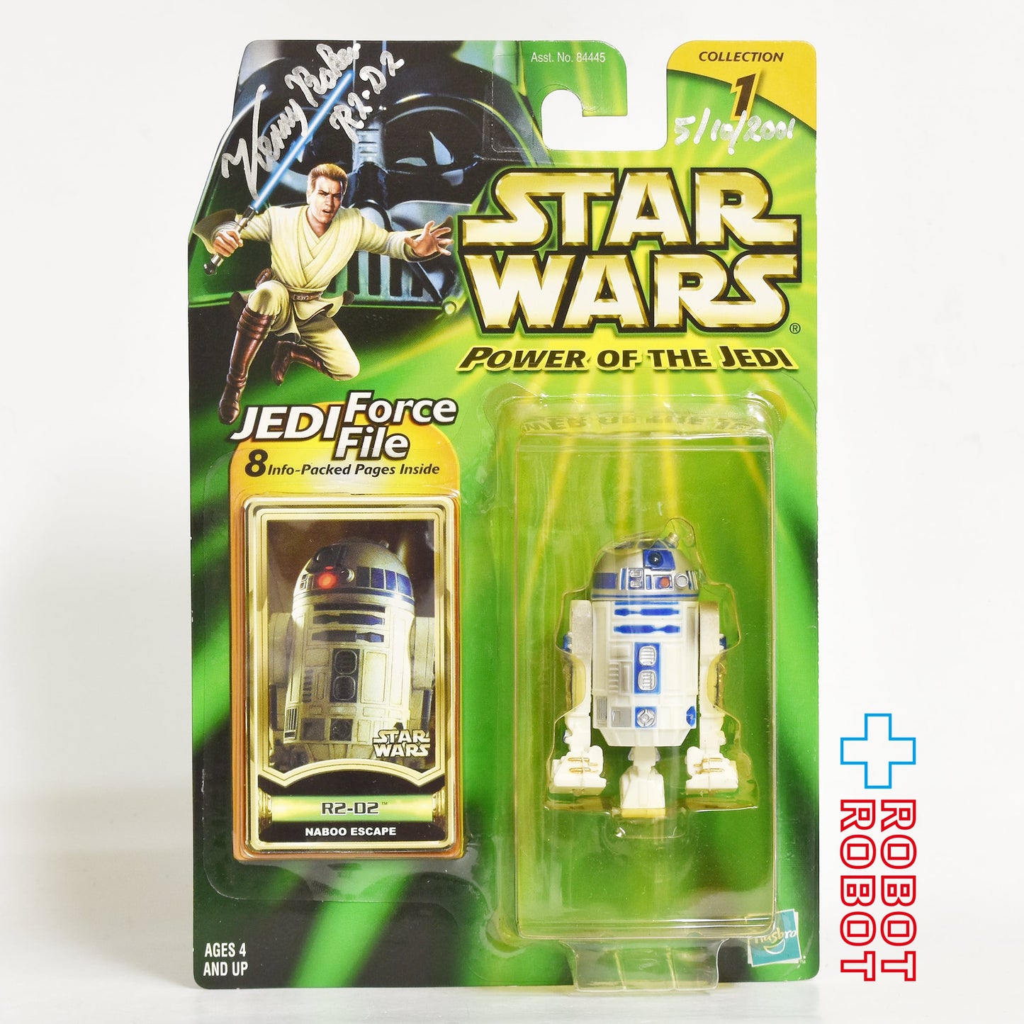 スター・ウォーズ POTJ R2-D2 ケニー・ベイカー氏 サイン入り 保証書付 3.75インチ アクションフィギュア 未開封