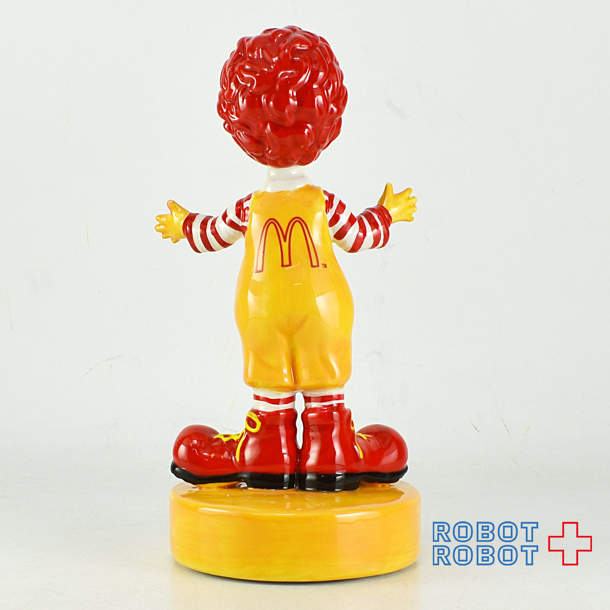 マクドナルド 陶器製 ロナルド フィギュア 2002 ワールドワイドコンベンション限定 白箱入 企業物