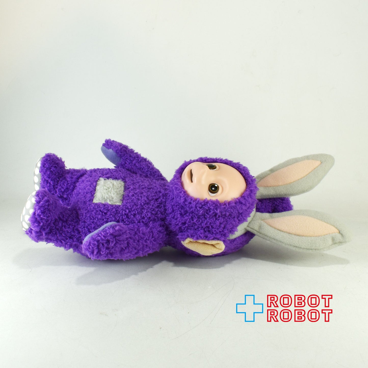 エスケイジャパン テレタビーズ ティンキー・ウィンキー うさ耳ぬいぐるみ 紙タグ付き