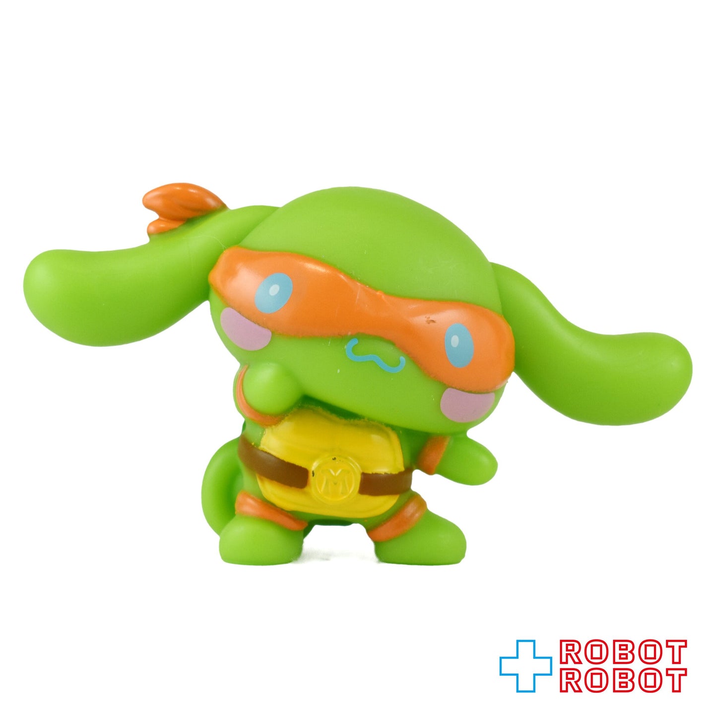 マクドナルド ハローキティ&フレンズ × タートルズ シナモロール × ミケランジェロ フィギュア ハッピーミールトイ 2025 カード付き アメリカ限定 日本未発売