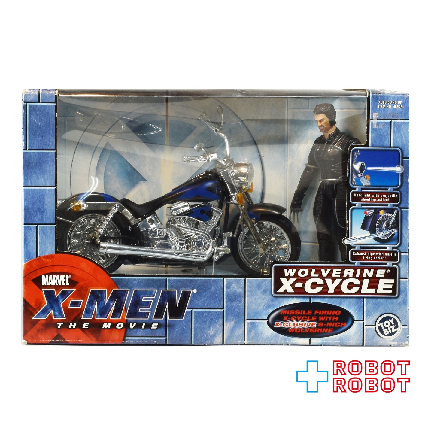 トイビズ マーベルレジェンド X-MEN ムービー ウルヴァリン X-サイクル 2000 開封箱付