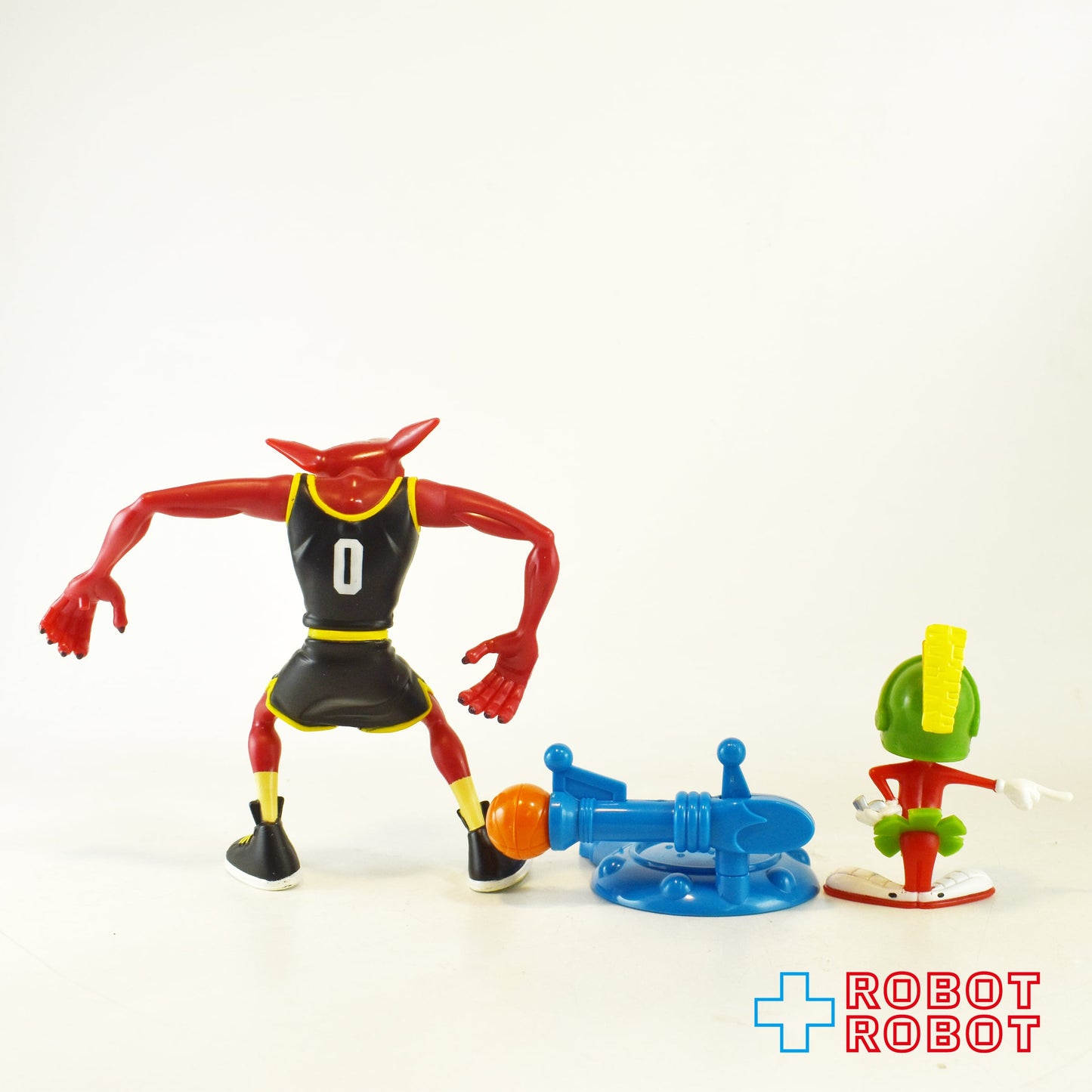 プレイメイツ社 ルーニー・テューンズ スペース・ジャム マービン・ザ・マーシャン vs ノート with スラミン・ソーサー アクションフィギュア 1996