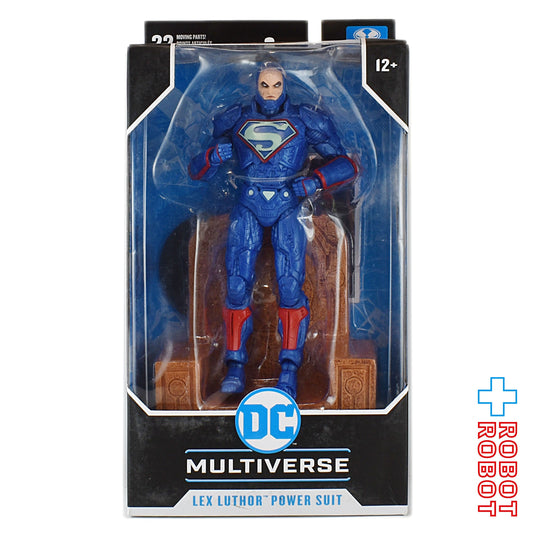 マクファーレン・トイズ DCマルチバース 7インチ レックスルーサー パワースーツ アクションフィギュア US版 未開封