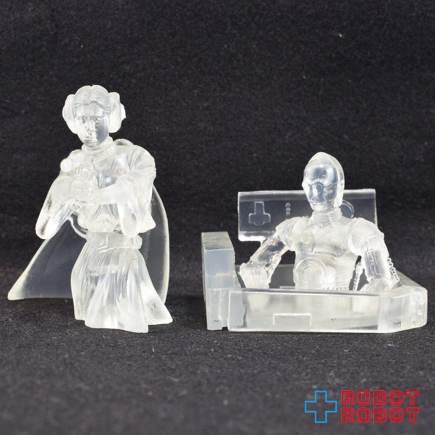 ジェントル・ジャイアント スター・ウォーズ ルーク C-3PO レイア姫 ハン・ソロ クリア ミニバスト フィギュア 4体セット 箱入 限定