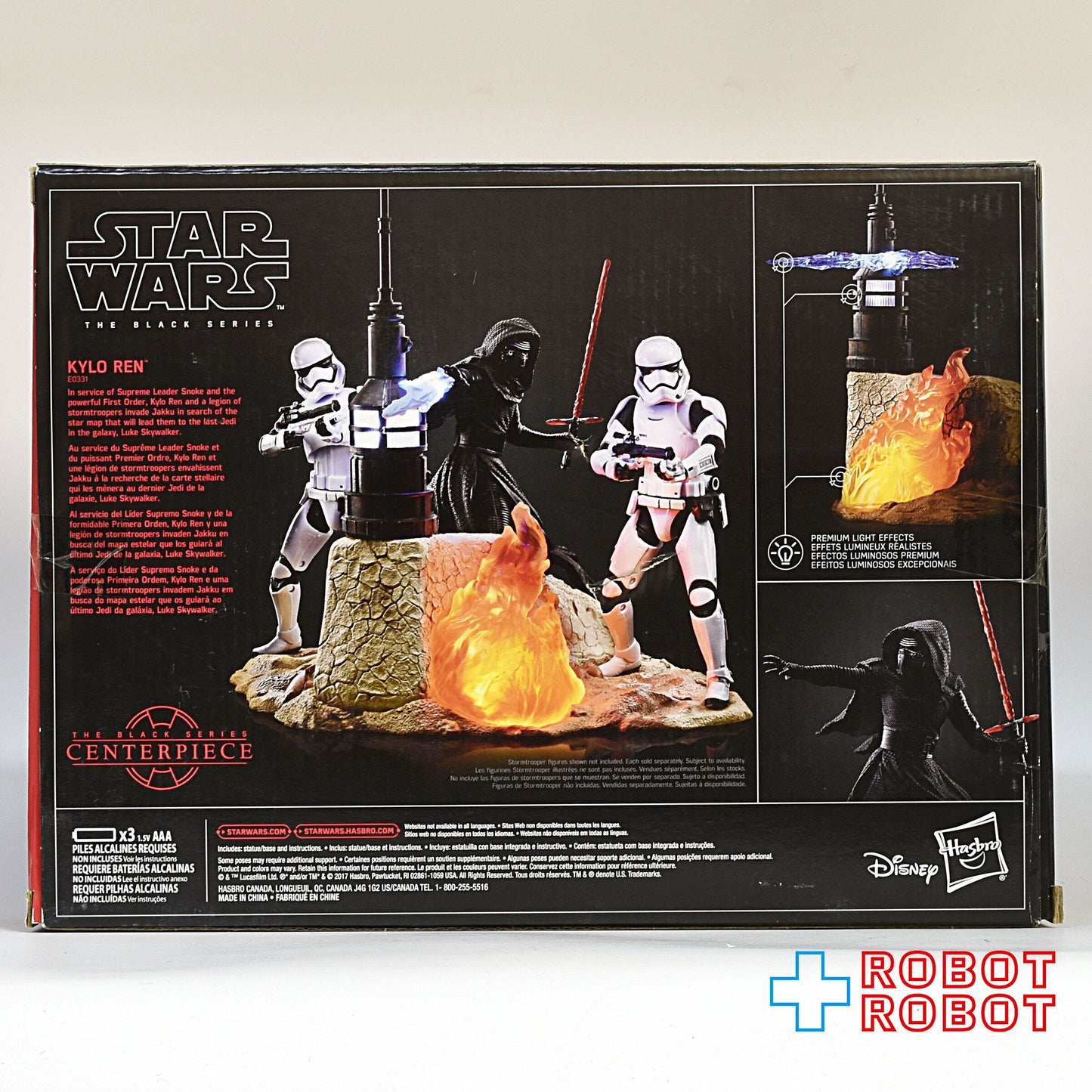 スター・ウォーズ ブラックシリーズ デラックス 2018 C03 カイロ・レン センターピース 6インチフィギュア 未開封