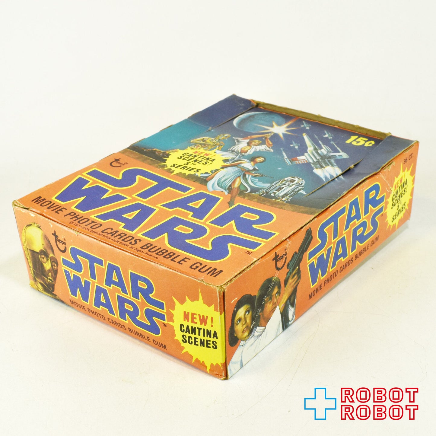 トップス スター・ウォーズ トレーディングカード 第5シリーズ (オレンジ枠) 空箱＆カード77枚