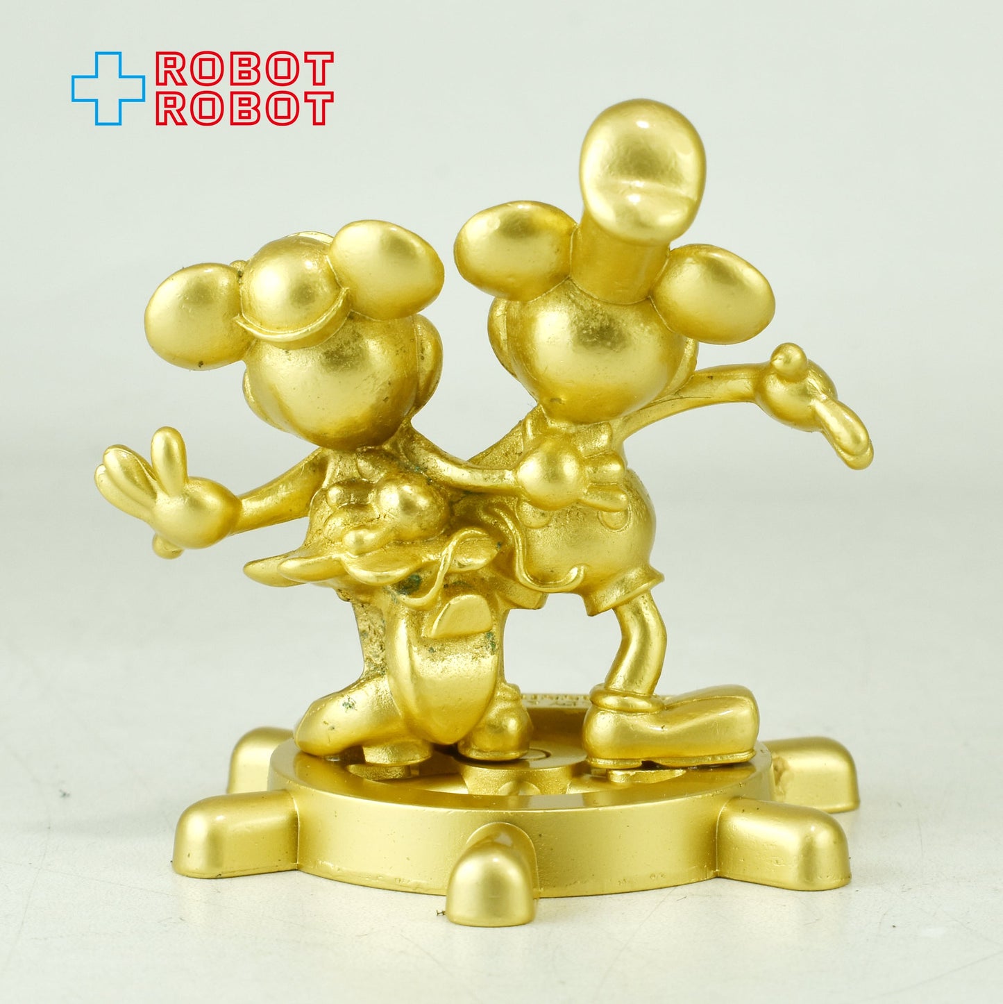 ディズニーカードクラブ ミッキーマウス ミニーマウス ペーパーウェイト 2019 箱付き