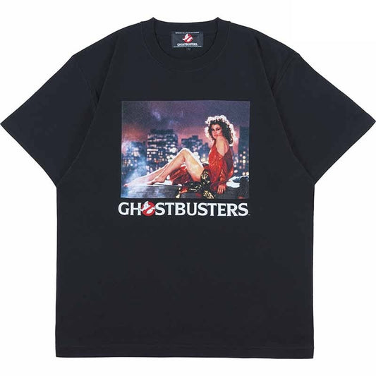 メディコム・トイ MLE ゴーストバスターズ ディナ・バレット ブラック Tシャツ XLサイズ 紙タグ付き