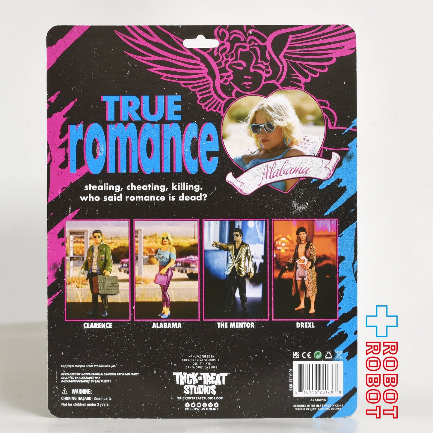 トリックオアトリートスタジオ トゥルー・ロマンス アラバマ / パトリシア・アークエット 5インチ アクションフィギュア 未開封