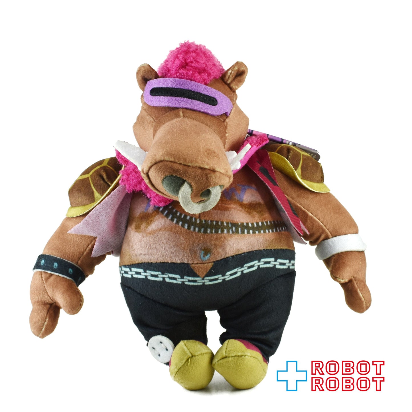 プレイメイツ タートルズ ミュータント・パニック！TMNT ビーバップ ファニープラッシュ ぬいぐるみ人形 紙タグ付き