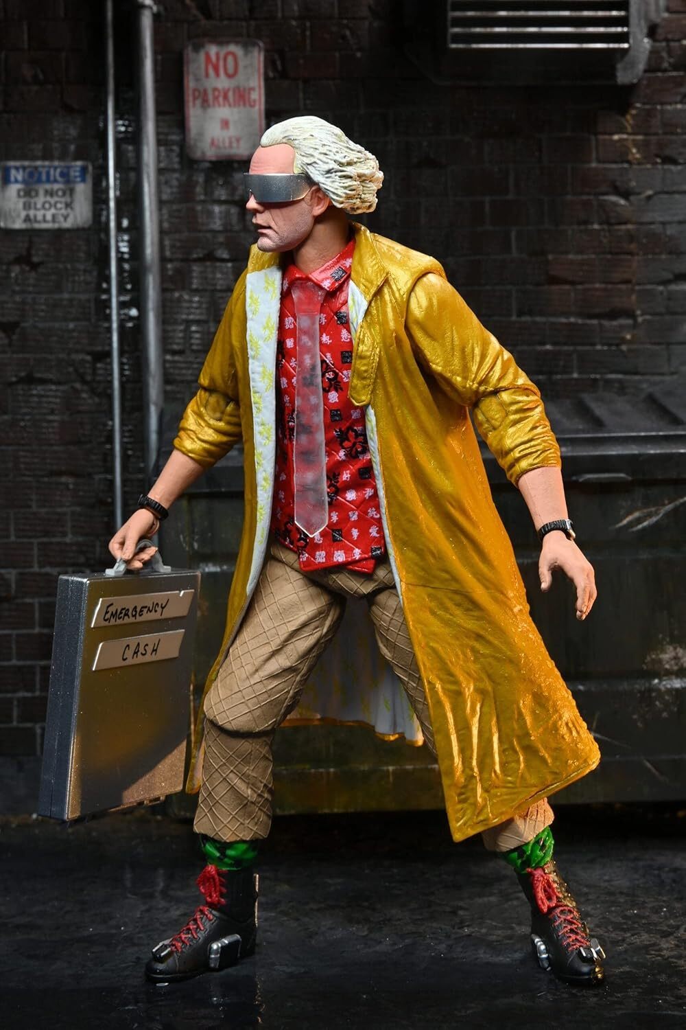 NECA バック・トゥ・ザ・フューチャー Part2 ドク エメット・ブラウン アルティメット 7インチ アクションフィギュア 未開封