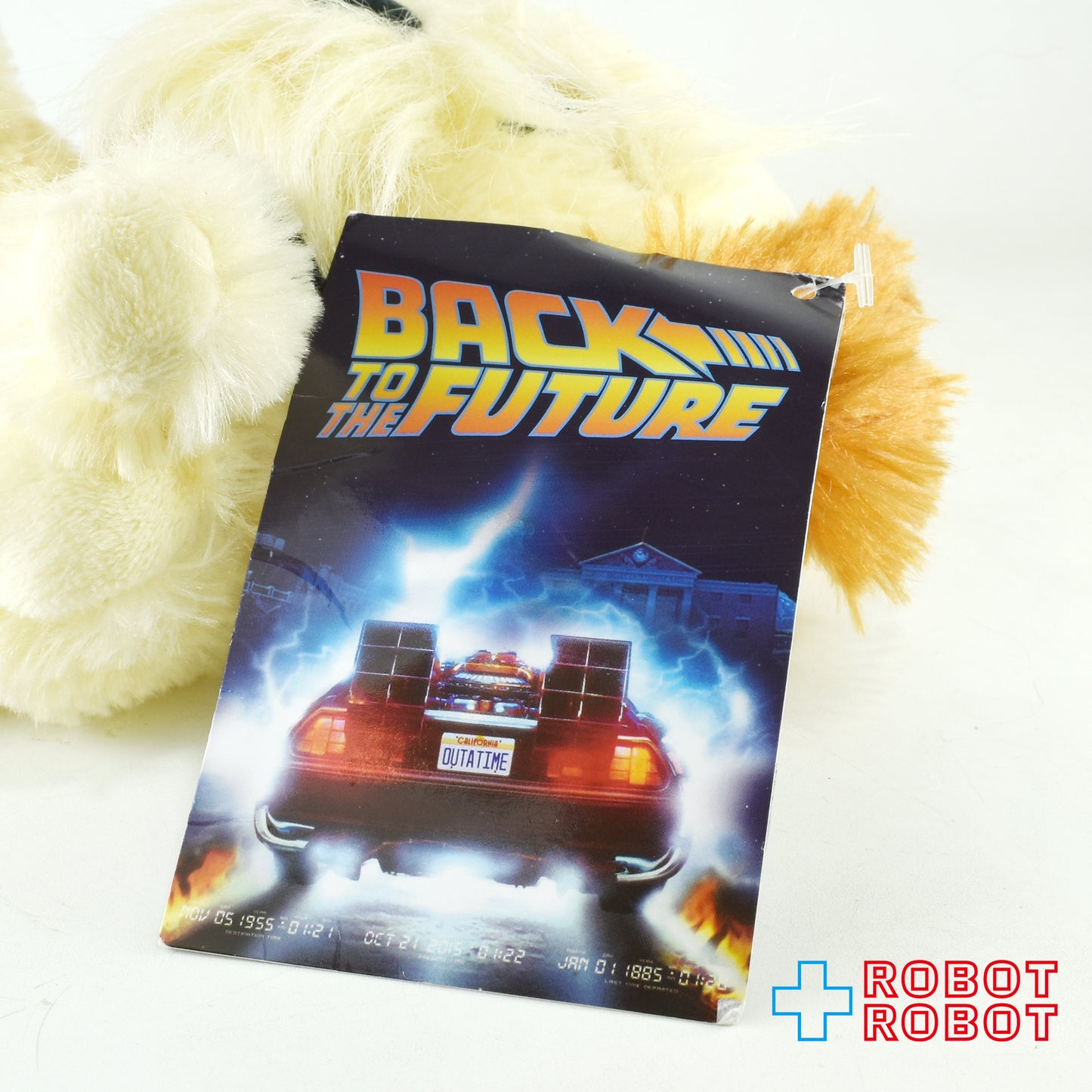 トイ・ファクトリー バック・トゥ・ザ・フューチャー アインシュタイン プラッシュ ７インチ ぬいぐるみ 紙タグ付き