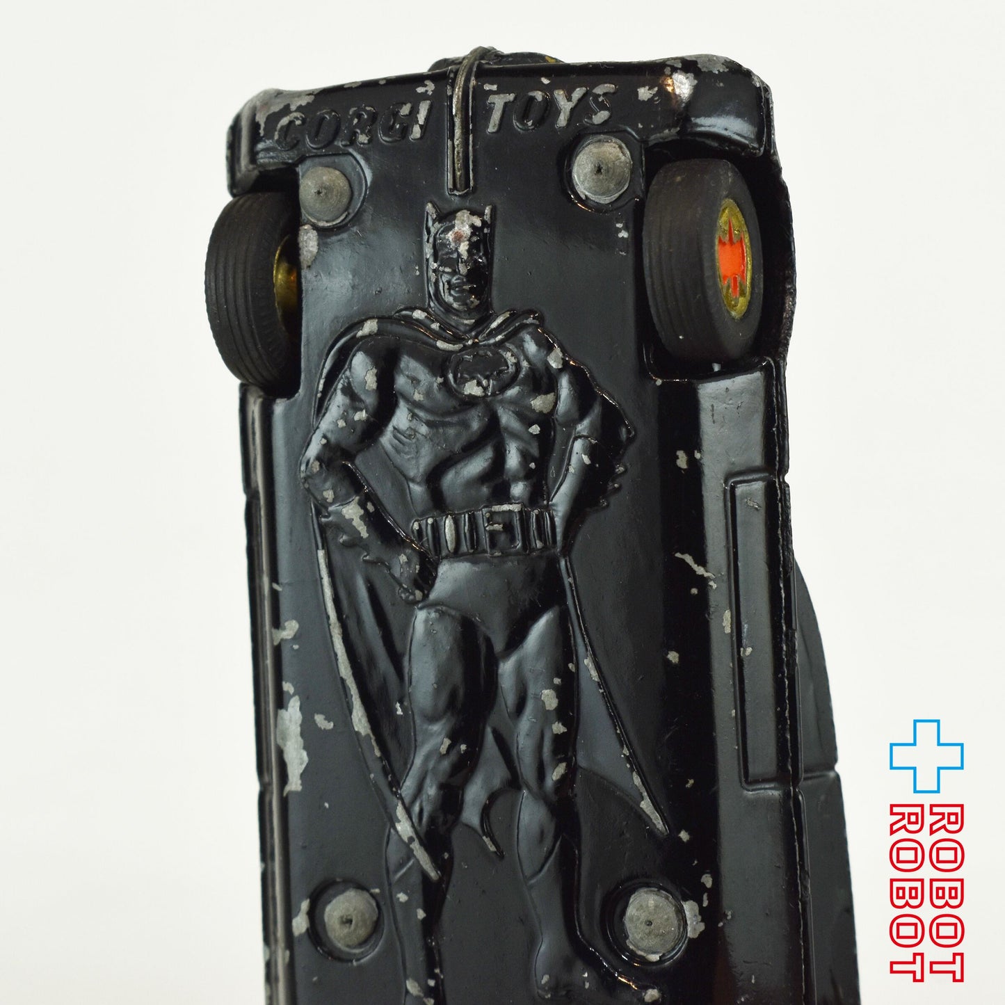 コーギー Corgi 267 ロケットファイアリング バットモービル w/ バットマン & ロビン ダイキャスト ミニカー 箱付