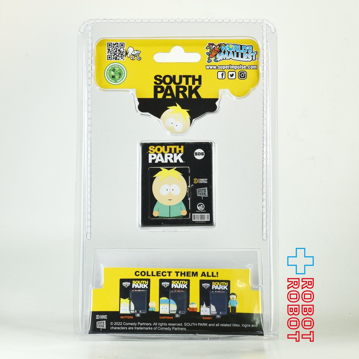 スーパーインパルス ワールズ スモーレスト マイクロフィギュア S05 サウスパーク バターズ フィギュア 未開封