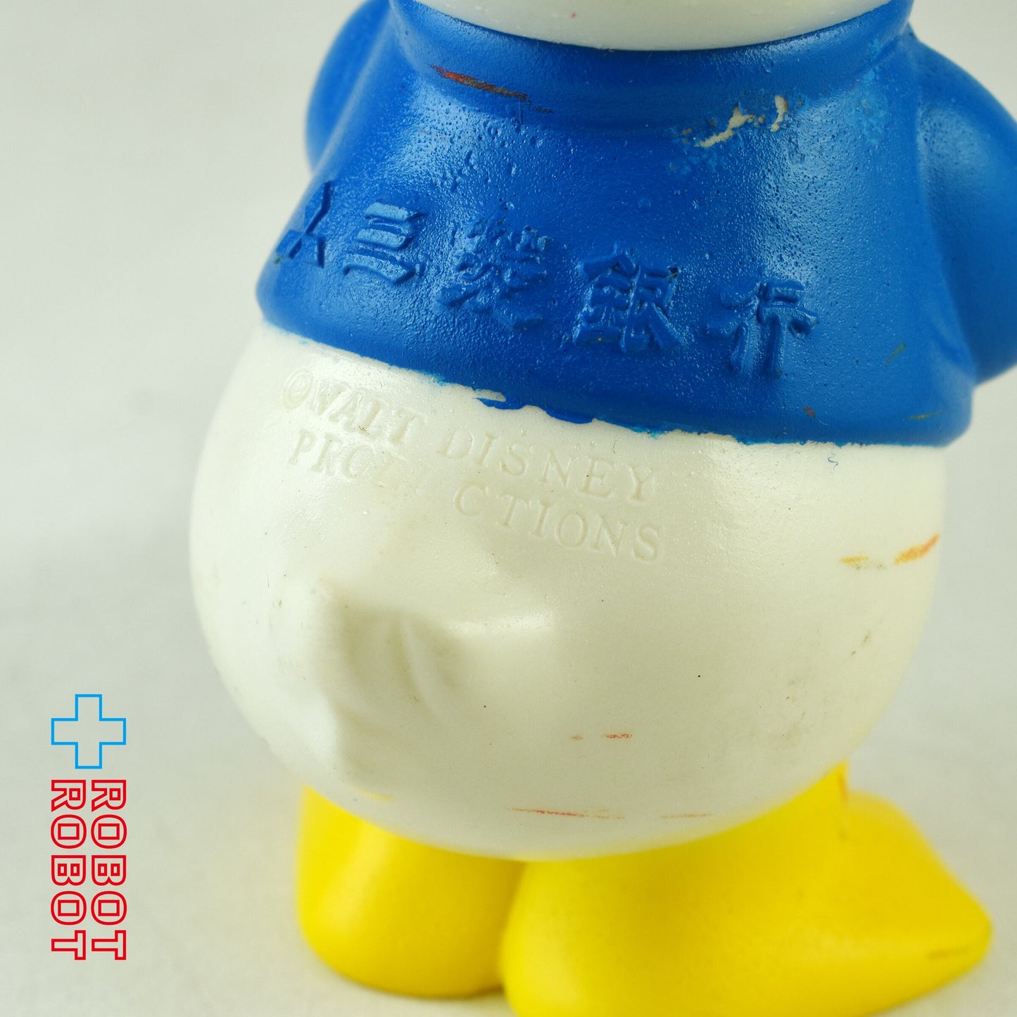 三菱銀行 ディズニー デューイ・ダックナヒュー 野球 ソフビ貯金箱