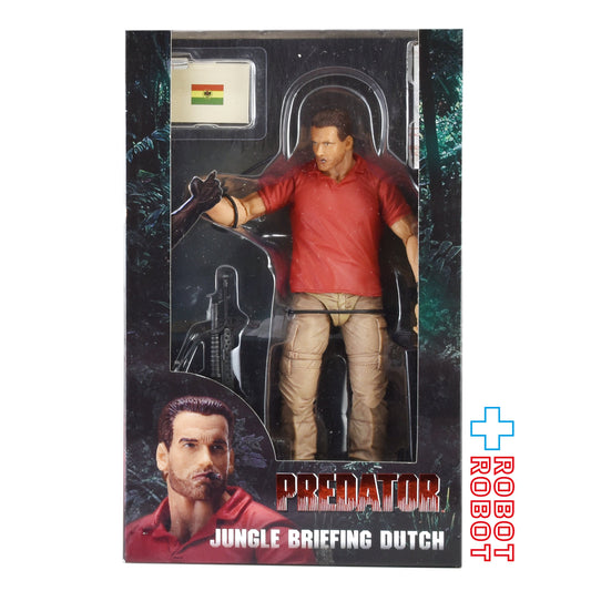 ネカ プレデター ジャングル・ブリーフィング ダッチ・シェイファー SDCC2017 限定 7インチ アクションフィギュア 未開封