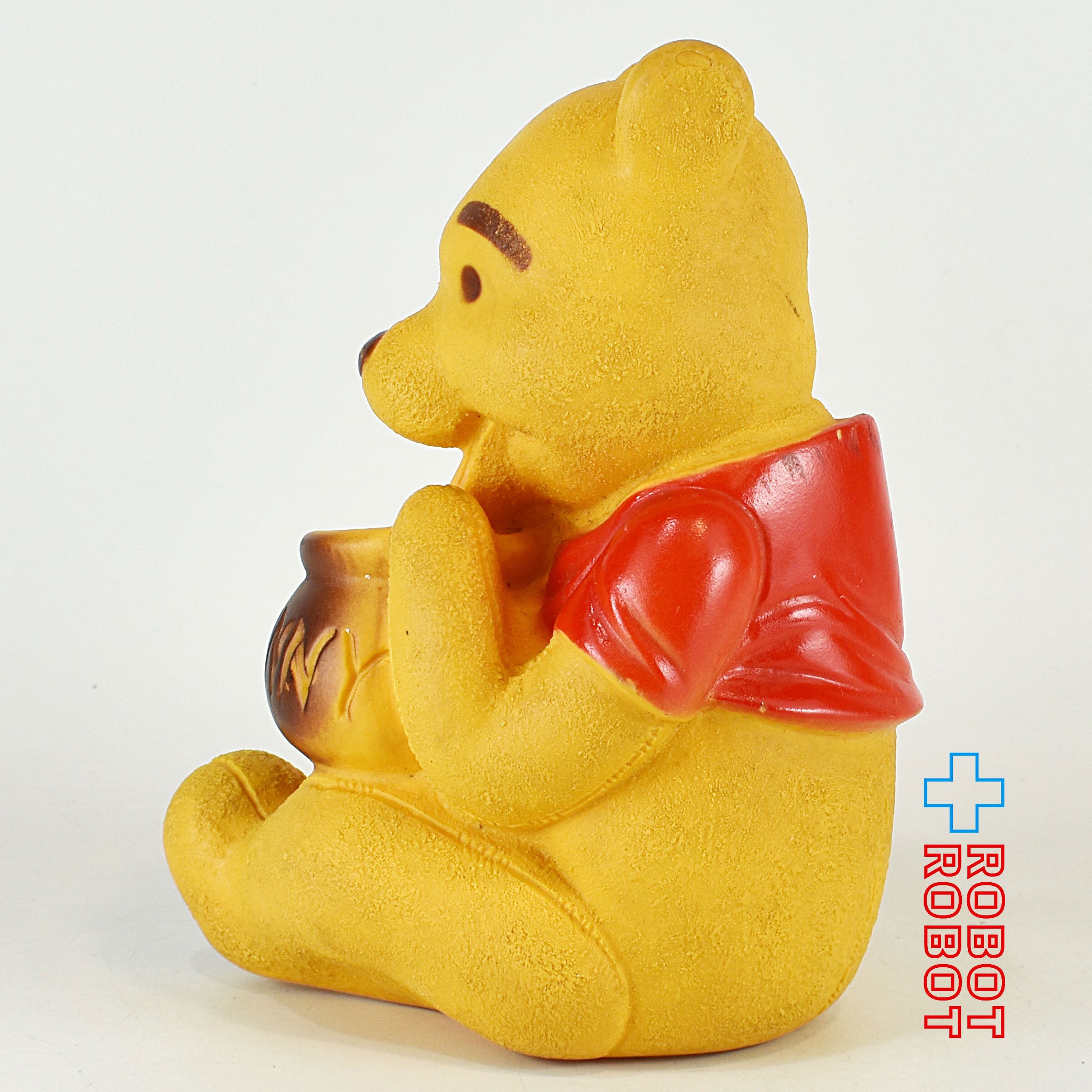 最新な くまのプーさん ディズニー ラバー ソフビ スクイーク キャラクター