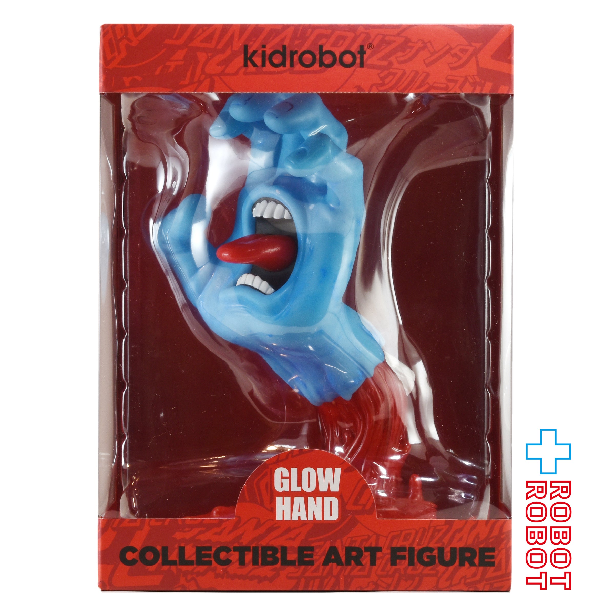 新品 Kidrobot Santa Cruz GLOW HAND フィギュア キッドロボット サンタクルーズ スケートボード スクリーミングハンド