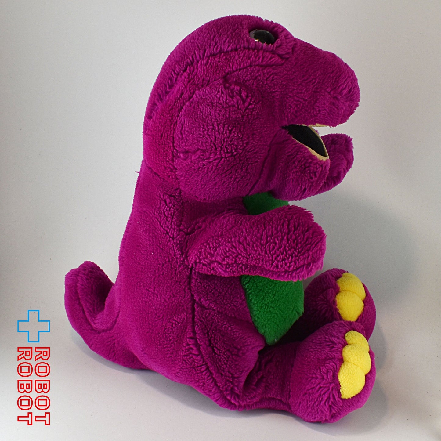 DAKIN 紫の恐竜バーニー ぬいぐるみ人形 27cm