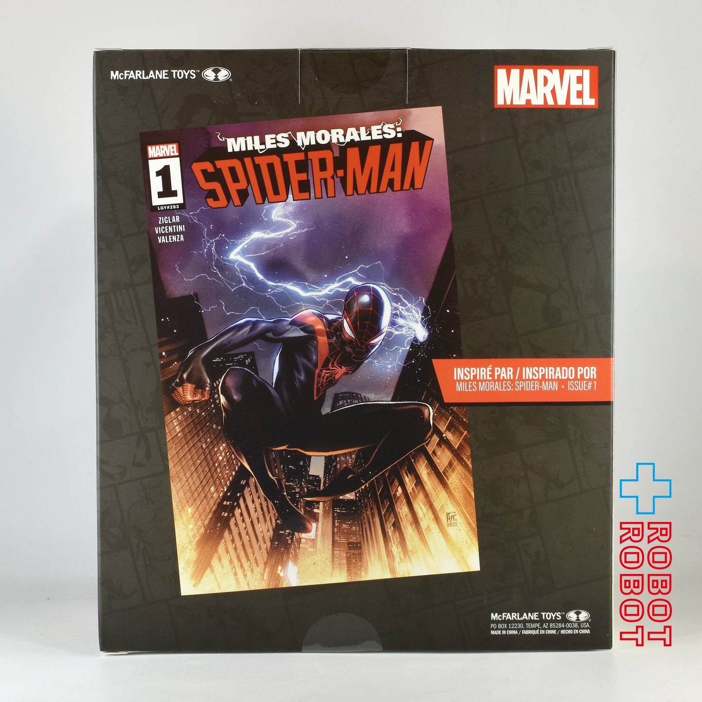マクファーレン・トイズ マーベル シーン・フィギュア #009 マイルス・モラレス ダイク・ルアン / マイルス・モラレス スパイダーマン Vol.2 #1 1/10 スタチューフィギュア 未開封