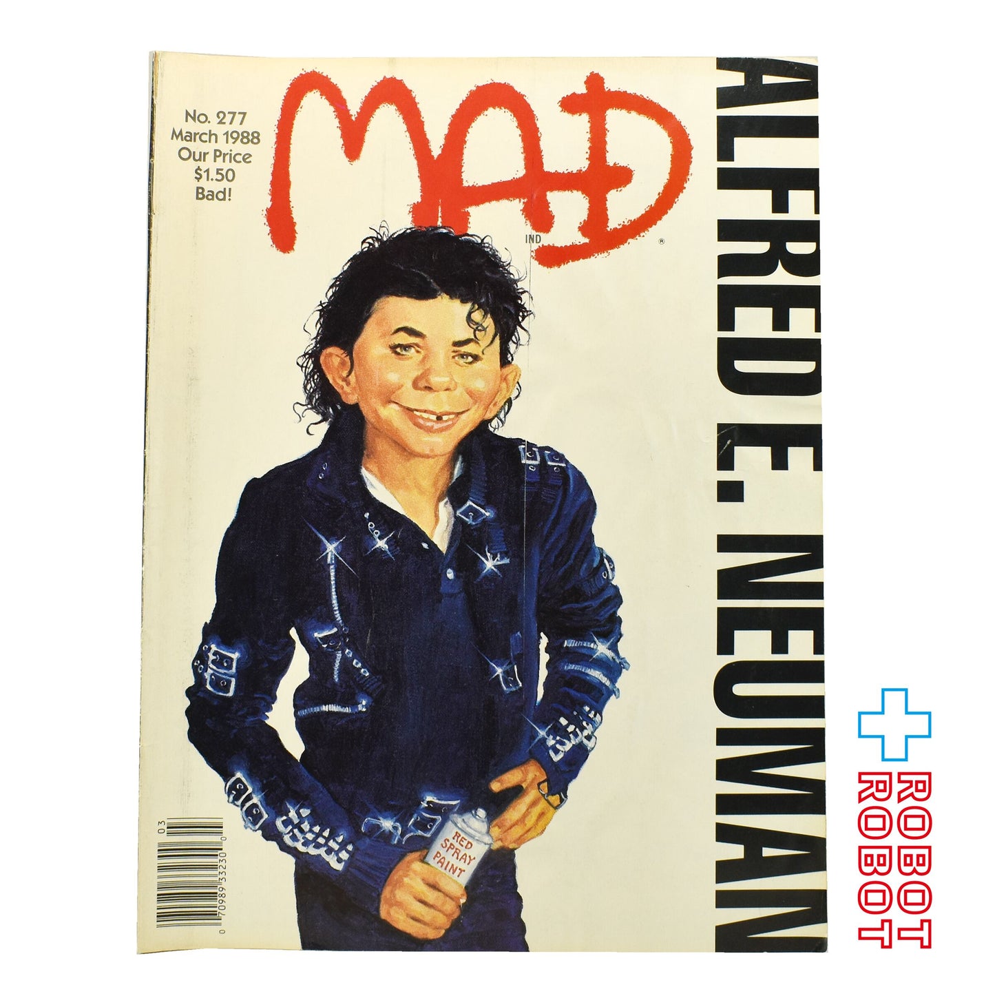 MAD MAGAZINE マッドマガジン no.277 マイケル・ジャクソン March 1988