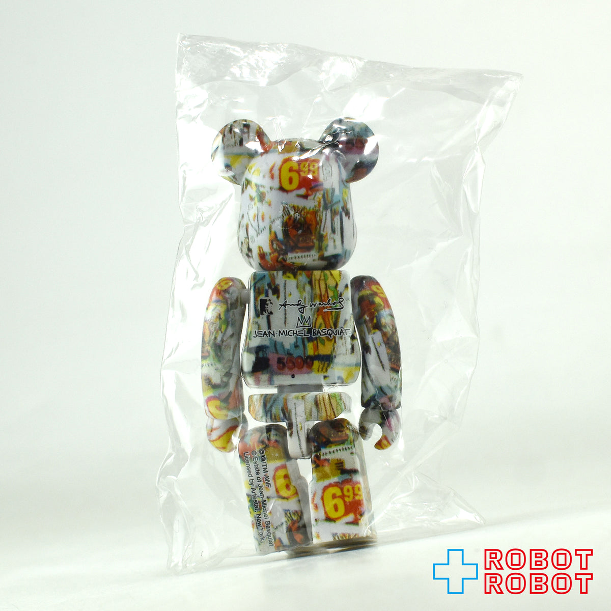 メディコム ベアブリック BE@RBRICK 100% [シリーズ42] ARTIST アンディ ウォーホル バスキア 未開封 ４号店商品