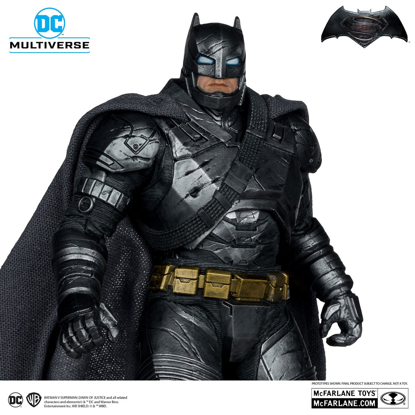 マクファーレン・トイズ DCマルチバース バットマン vs スーパーマン ジャスティスの誕生 アーマード・バットマン 7インチ アクションフィギュア 未開封