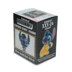 キッドロボット バニー・スタイライズド フィギュア ディズニー リロ & スティッチ エルヴィス・ゴールドスーツ・スティッチ (フロッキー Ver.) 4インチ フィギュア 未開封