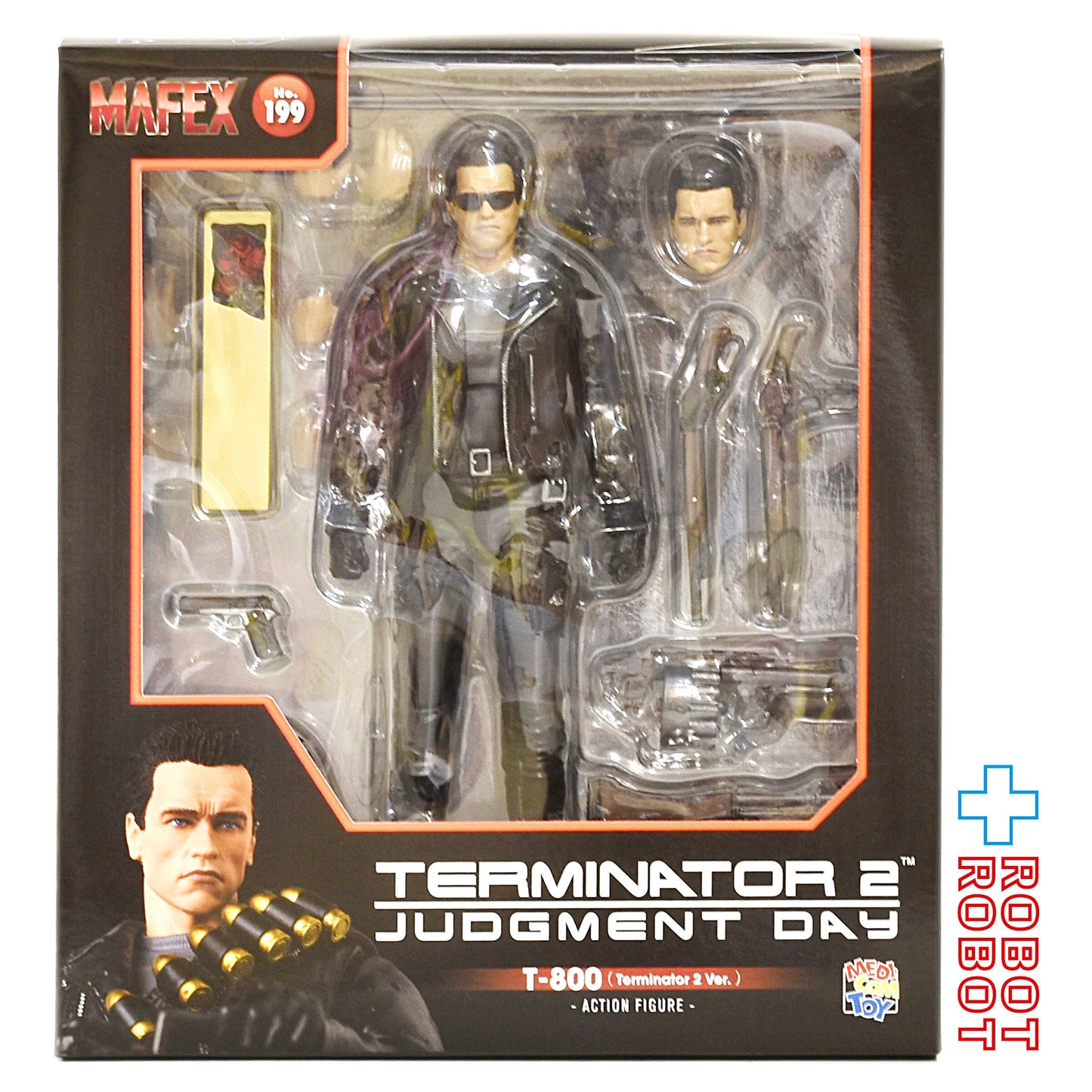 メディコムトイ MAFEX マフェックス No.199 ターミネーター 2 T-800 (ターミネーター2 Ver.) アクションフィギュア