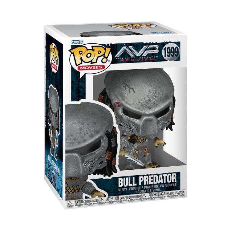 ファンコ POP! ムービー 1999 AVP2 エイリアン VS. プレデター ブル・プレデター ビニールフィギュア 箱入未開封
