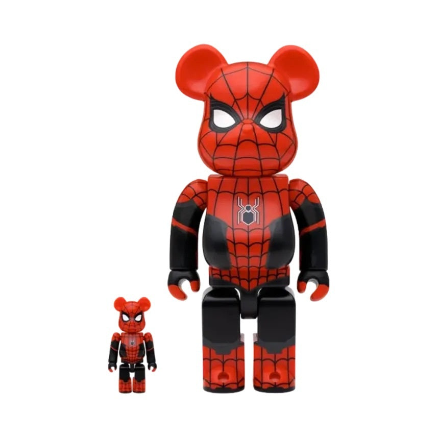 メディコム ベアブリック BE@RBRICK 100% & 400% スパイダーマン アップグレードスーツ 未開封 4号店商品
