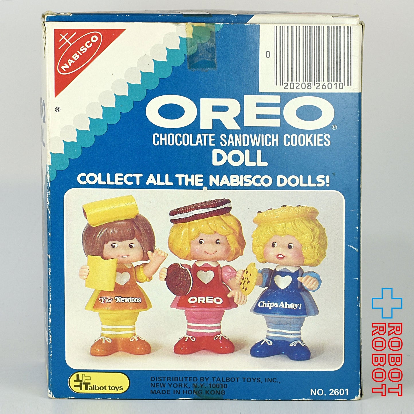 ナビスコ オレオ 女の子 ソフビフィギュア タルボット社 1983 箱入