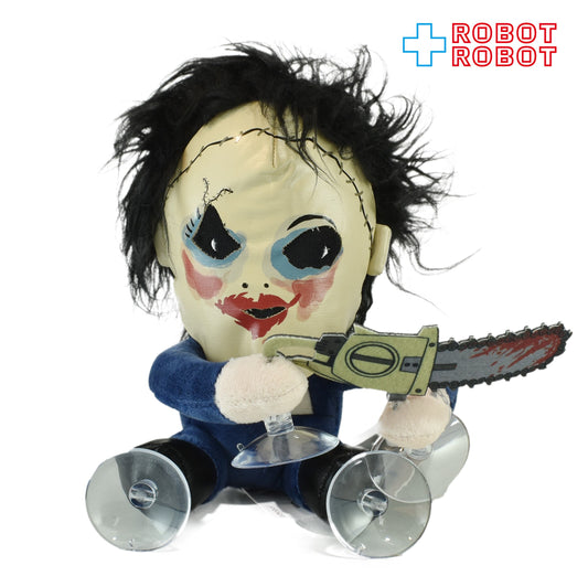 キッドロボット 悪魔のいけにえ テキサスチェーンソー プリティーウーマン レザーフェイス ファニープラッシュ 吸盤付ぬいぐるみ人形