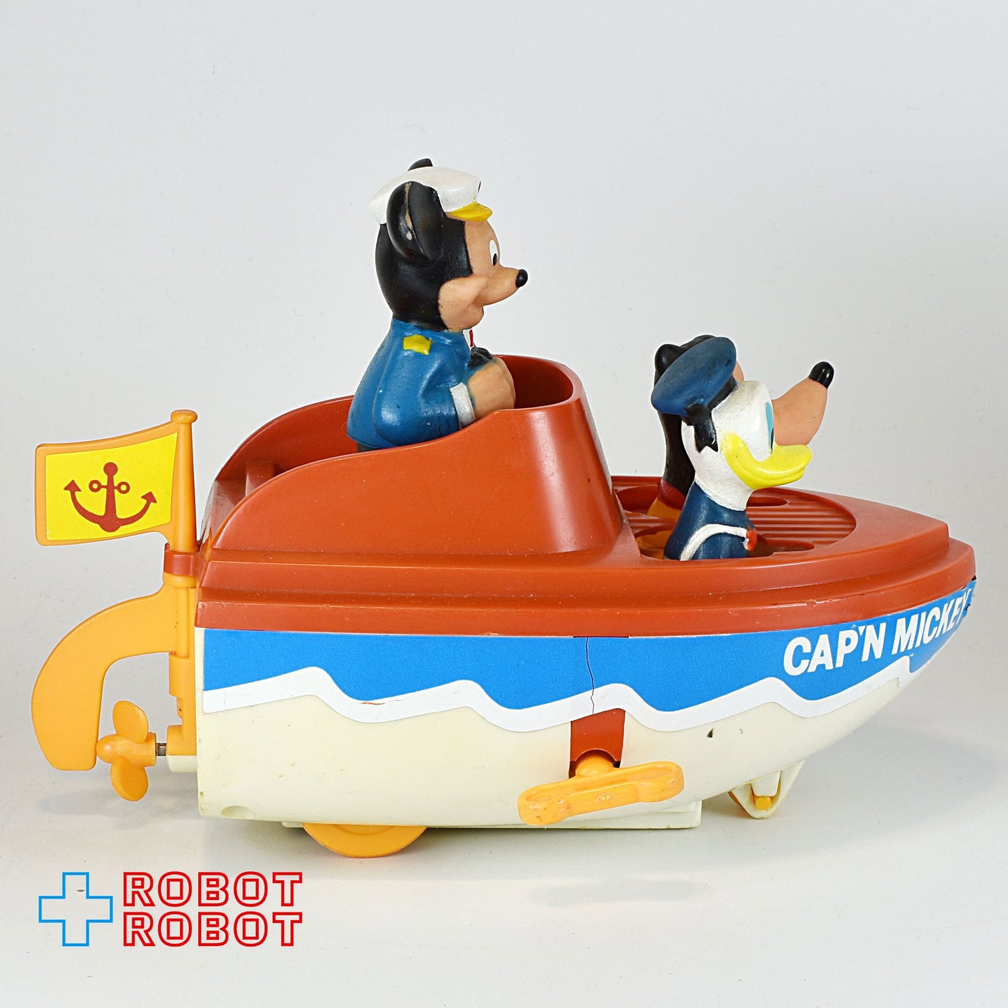 ミッキーマウス キャプテンミッキーのモーターボート イルコ社 ※難有り