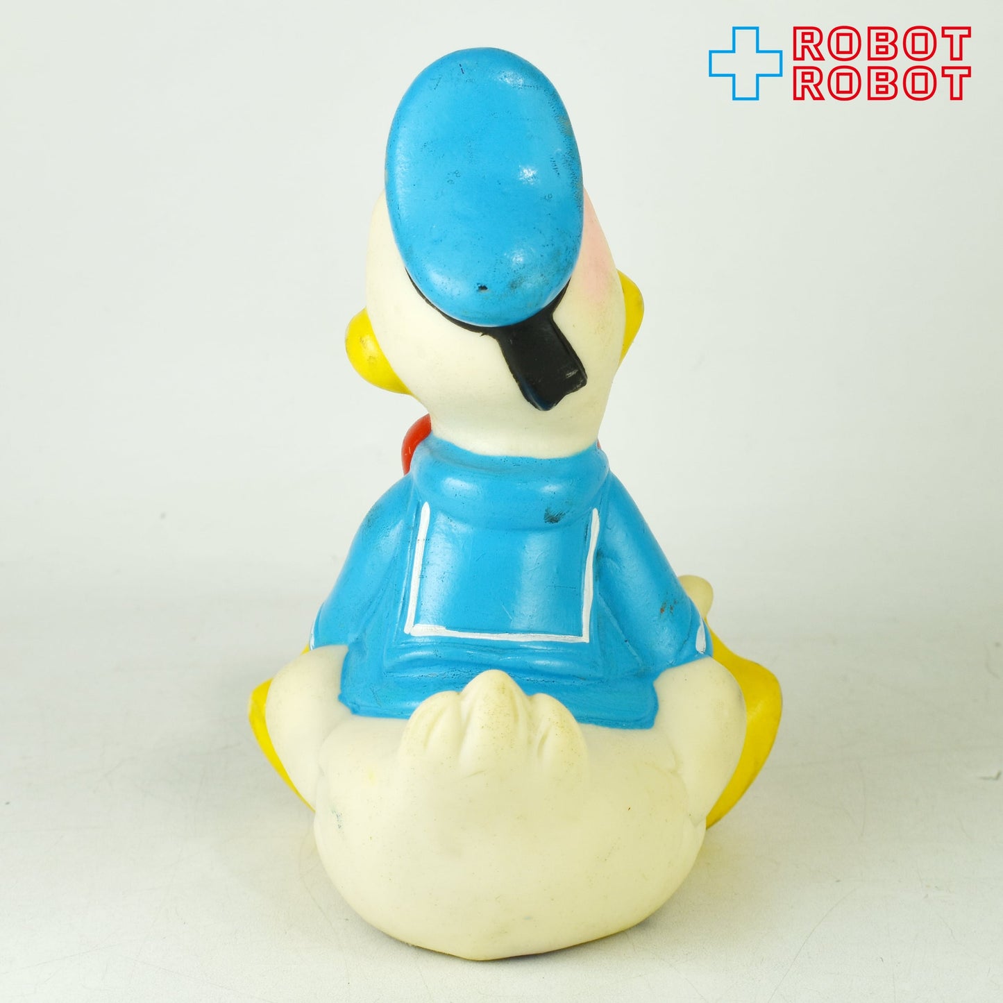 ディズニー ドナルドダック おすわり ソフビフィギュア