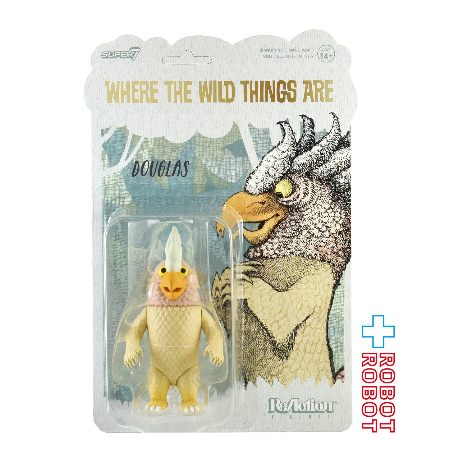 スーパー7 リ・アクション かいじゅうたちのいるところ ダグラス アクションフィギュア 未開封