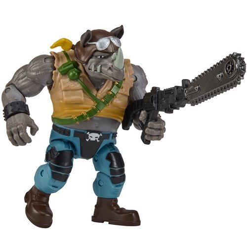 プレイメイツ ティーンエイジ・ミュータント・ニンジャ・タートルズ TMNT x G.I.ジョー ロックステディ as ブザー アクションフィギュア 未開封