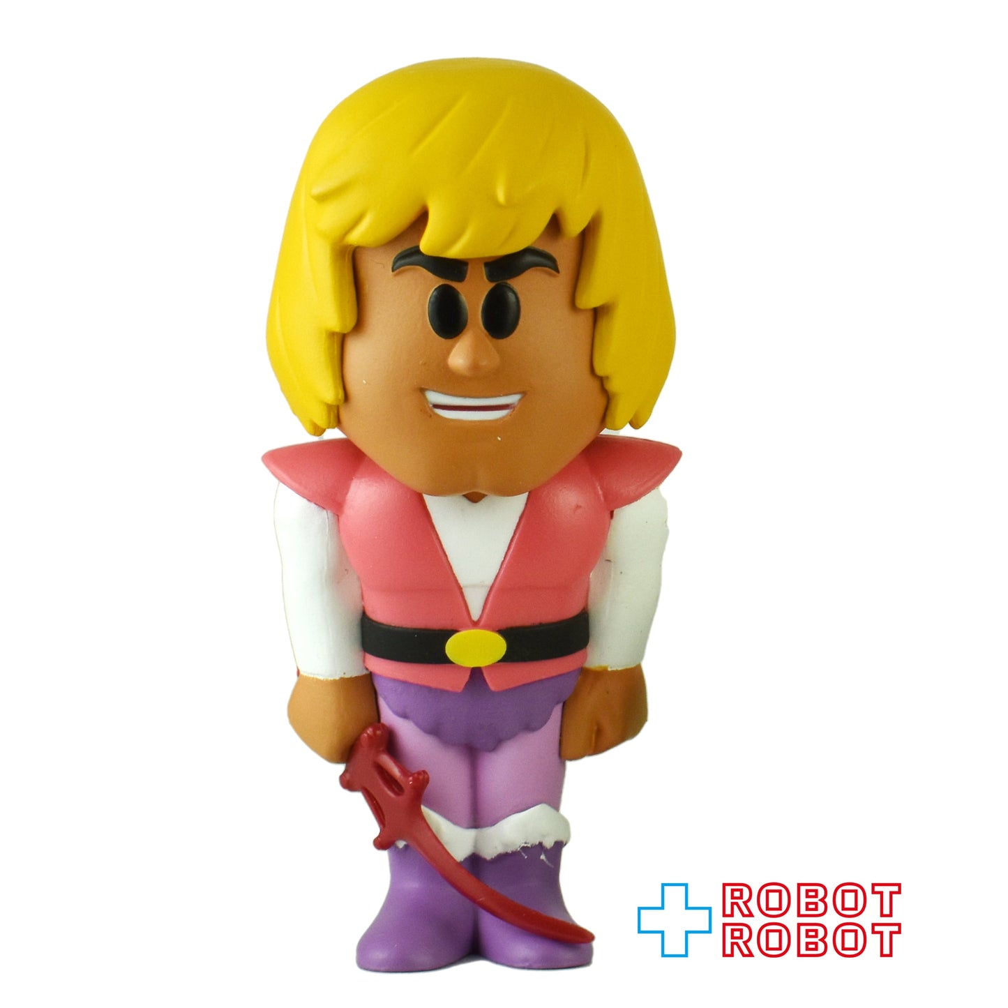 ファンコ SODA ソーダ缶 MOTU マスターズ・オブ・ザ・ユニバース プリンス・アダム ビニールフィギュア