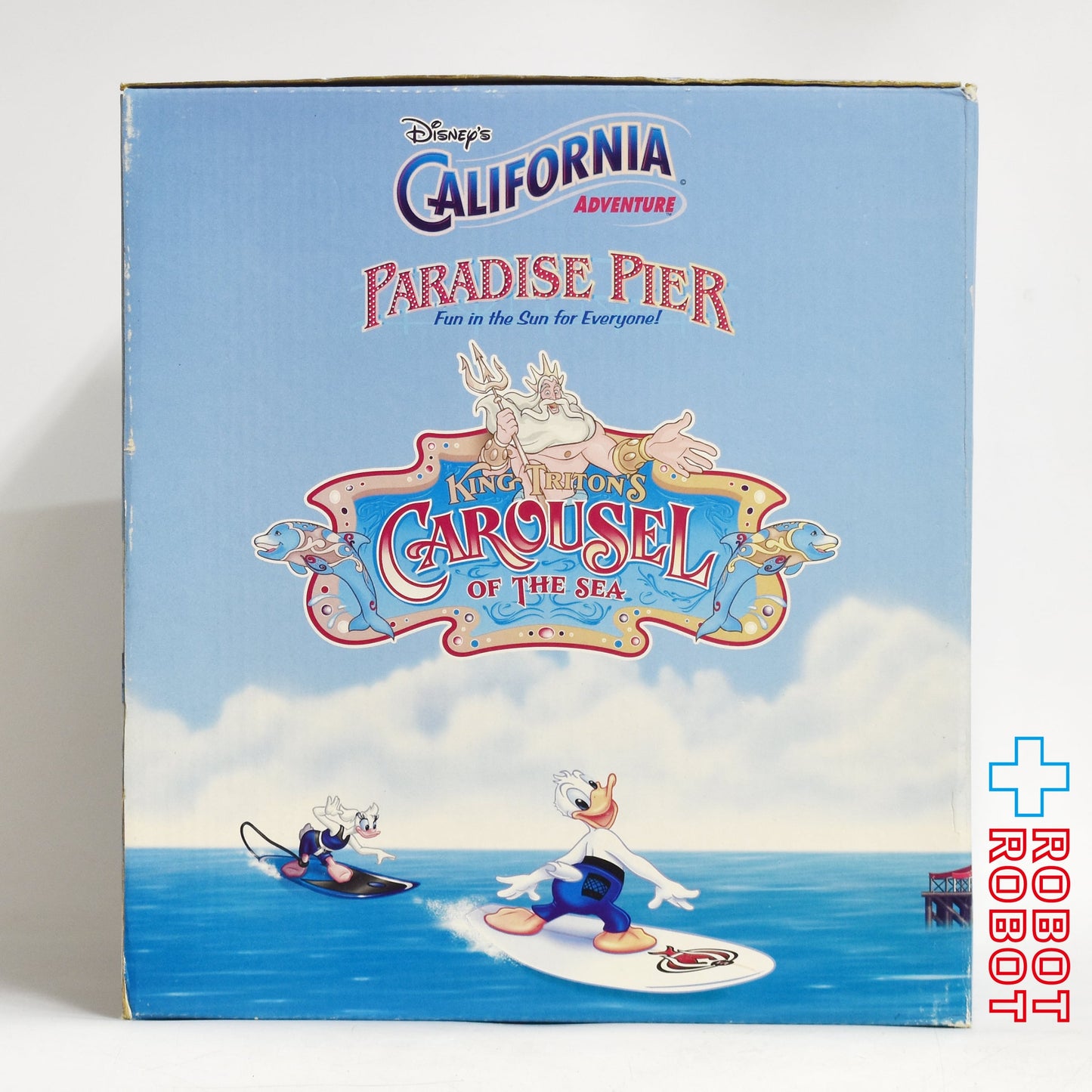 WDW ディズニー カリフォルニア アドベンチャー パラダイス・ピア リトル・マーメイド  キング・トリトン・カルーセル プレイセット フィギュア付き 開封箱付