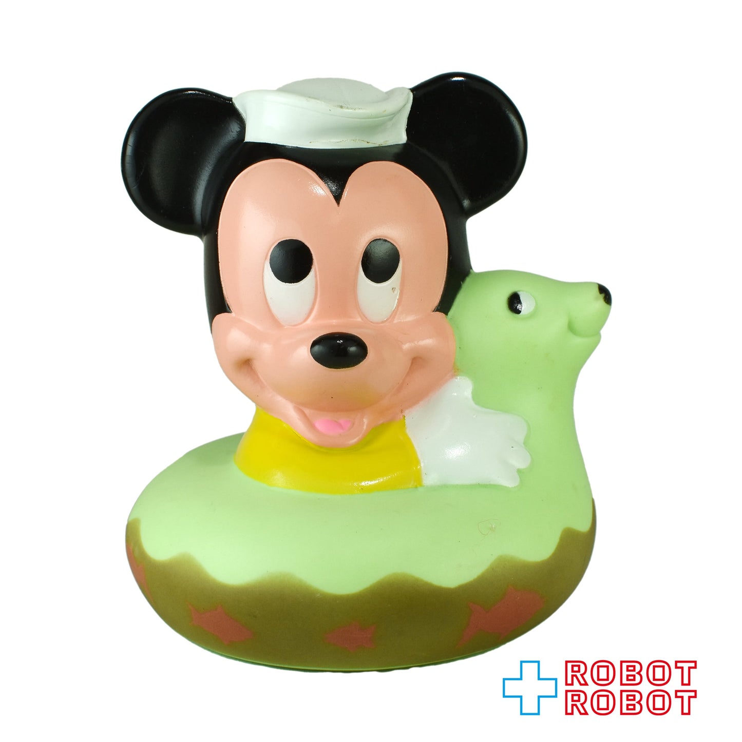 マテル ディズニー ベビーミッキーマウス カラーチェンジバストイ ソフビフィギュア 1989