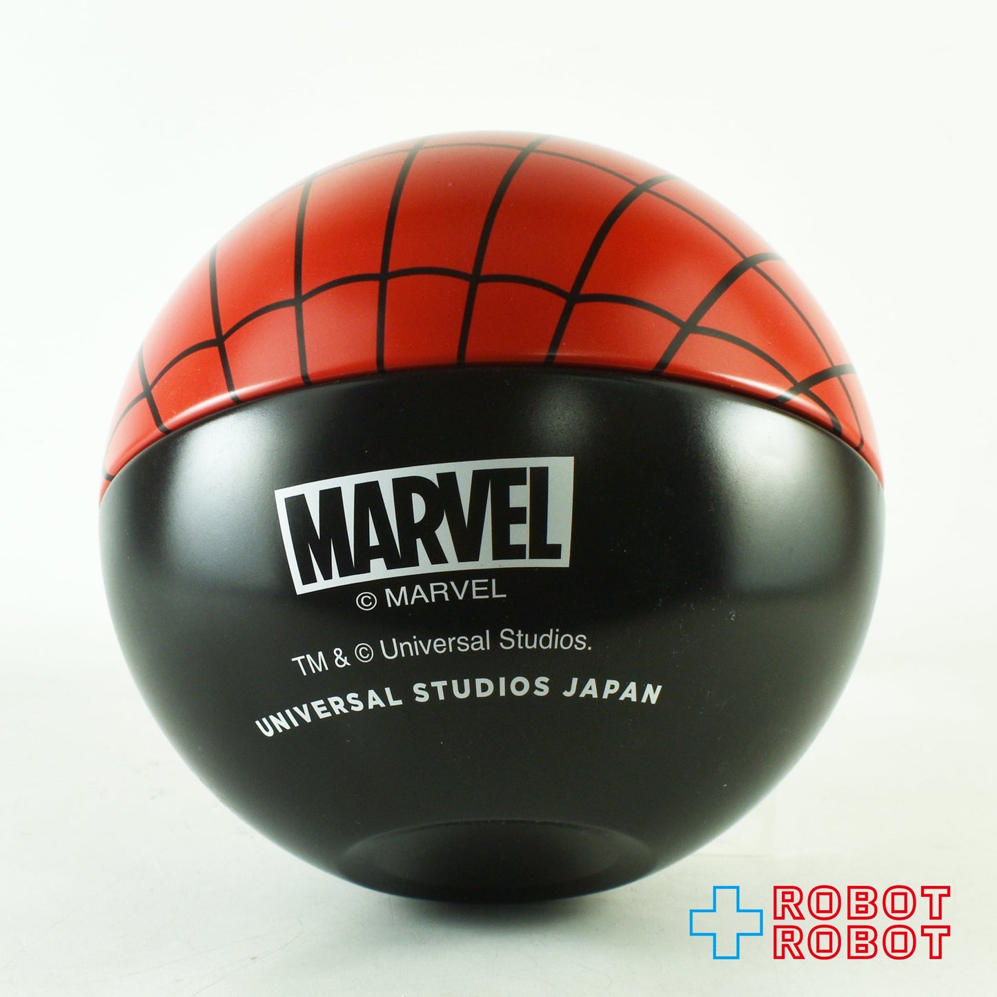 USJ スパイダーマン お菓子 黒 スーベニア 空き缶