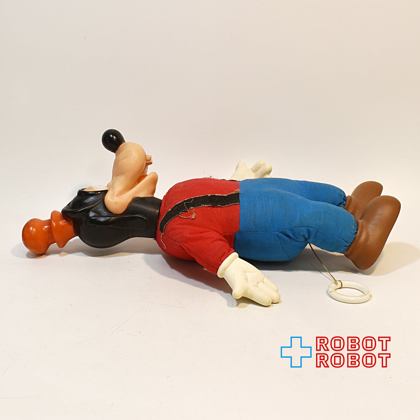 ディズニー グーフィー プルストリング トーキング ぬいぐるみ人形 ホースマン社 1972